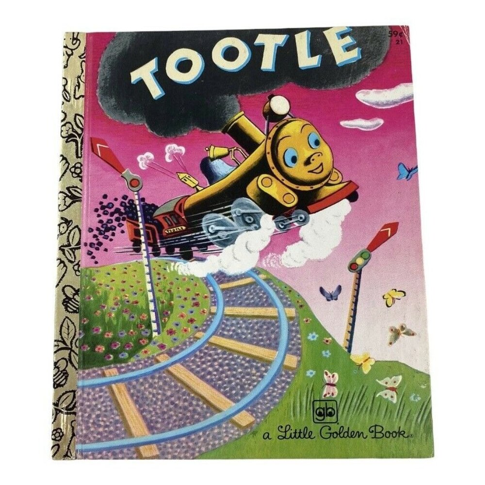 Vtg 1978 A Little Golden Book Tootle Childrens Kids Classic Gertrude Crampton